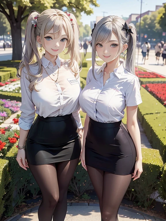 A little bigger breasts, shorter skirts, emphasis on cleavage, age up a little