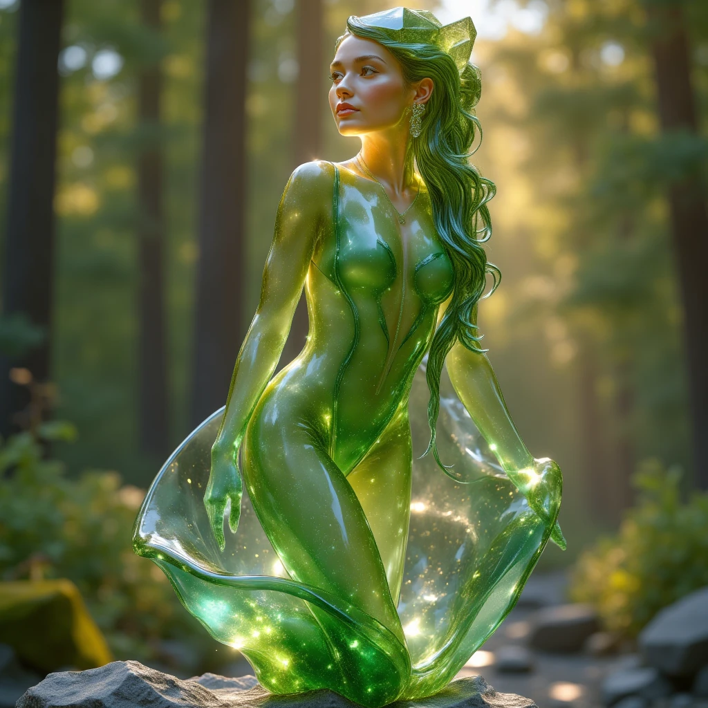 (Best Quality, 8K, masutepiece: 1.3), 1 girl, (Long brown hair and delicate fashion sense),  Slim Leg,(Full body), (slim:1.5), High resolution face,Beautiful Korean, (Kpop Idol),(inside a cave),Solo,Transparent ,see through, Shiny skin, Shiny hair, (huge-breasted:1.4),Tears:1.5,(torn:1.3),(NSFW),(slimey:1.5),(Crying:1.2)