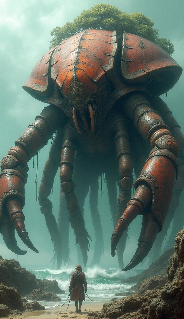 ((masterpiece, highest quality, Highest image quality, High resolution, photorealistic, Raw photo, 8K)), (people taking pictures of a giant creature with their cell phones), Giant female creature, big breasts, big butt, huge tentacles, lovecraftian background, lovecraftian atmosphere, giant cthulhu, huge creature, gigantic cthulhu, giant ethereal creature, eldritch being, lovecraftian monster, giant tentacles, an ominous fantasy illustration, looming creature with a long, nyarlathotep, lovecraftian landscape,