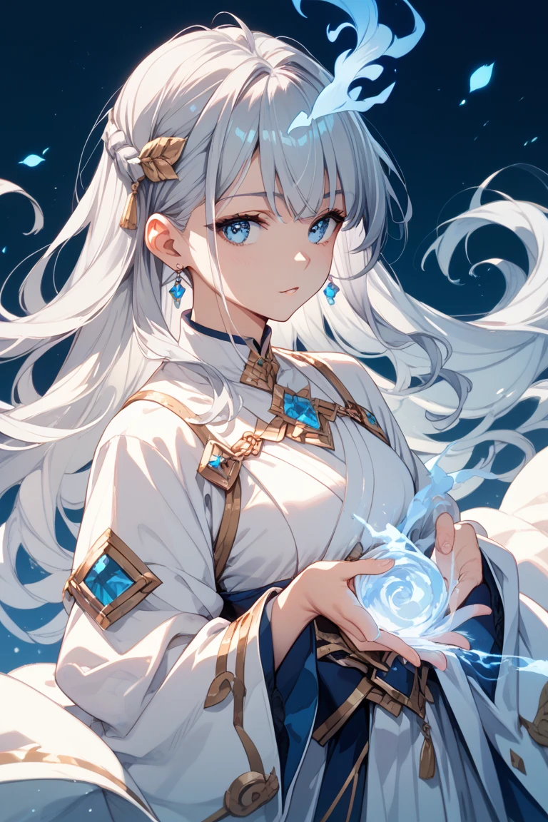 (Highest picture quality), Perfect face,(Master's work), (Ultra-detailed),
1girll,Solo ,mages,the wall,A magic book with light,((magical little girl)),((Magical Circle:1.2)),(White hair, Striped hair, Colored inner hair, Long hair,High ponytail), (ether colorful ink flowing:1.3), From below,(( Gorgeous starry sky background)),