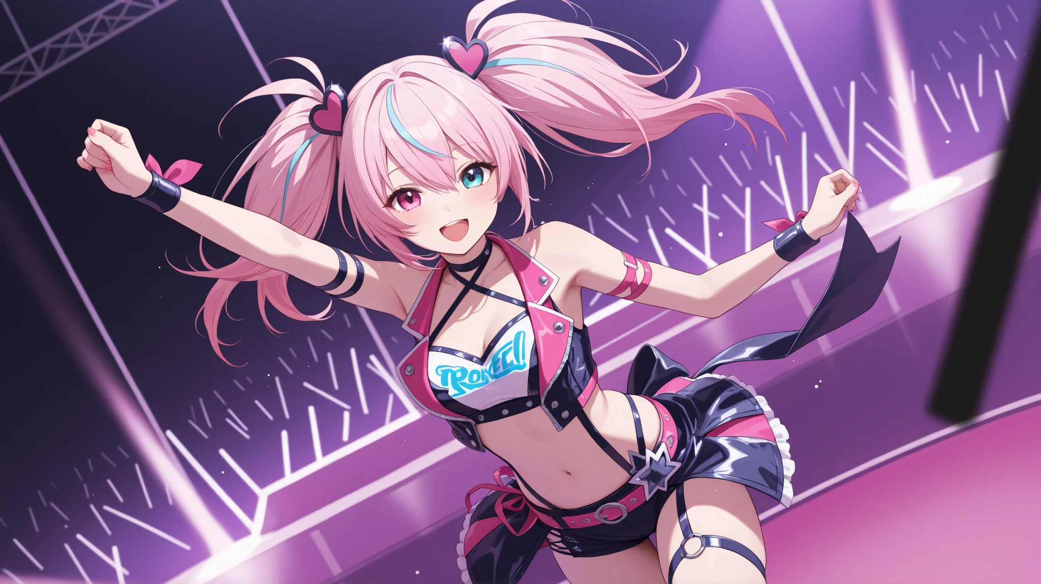 
Dancing rocker girl