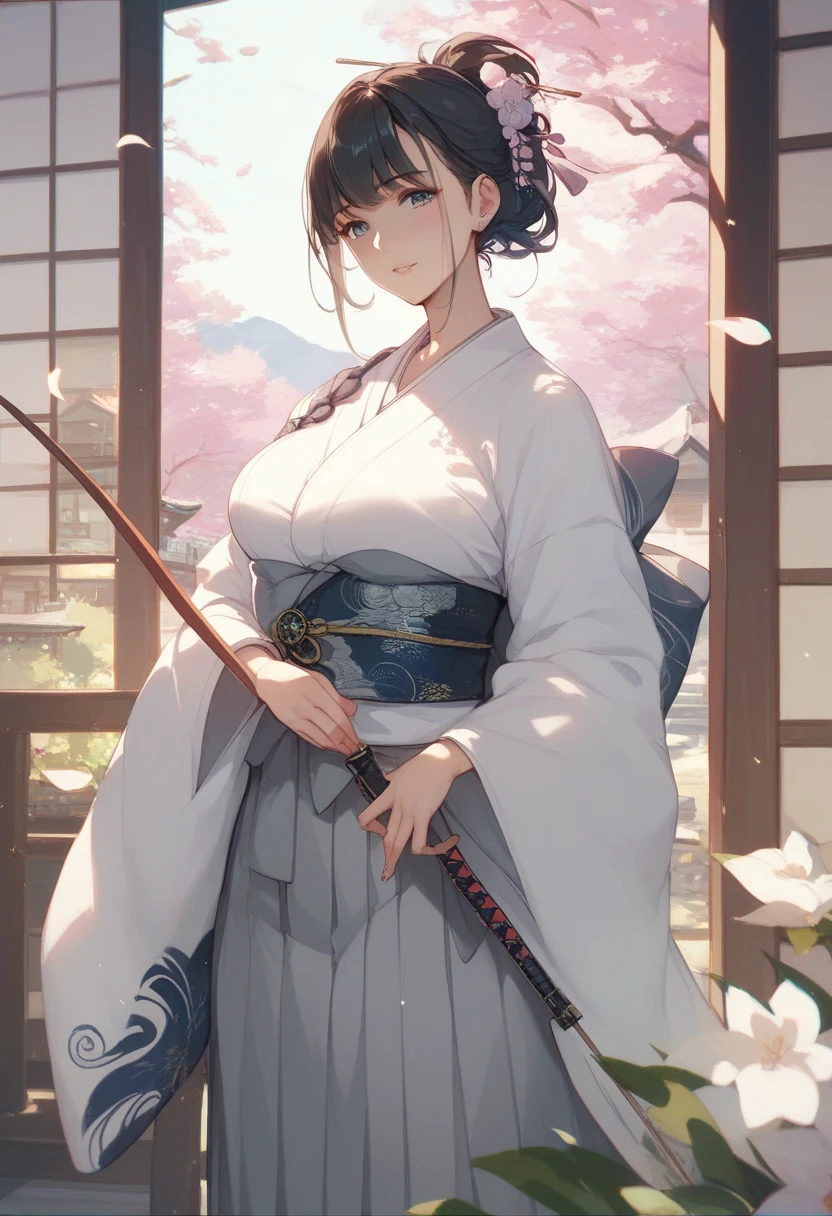 (((masterpiece))), (((High resolution)))、(((8K quality)))、(((perfect face)))、(((woman having a Japanese sword))), ((panty)), look at the camera, ((top quality eyes)), (detailed face), (detailed texture)
