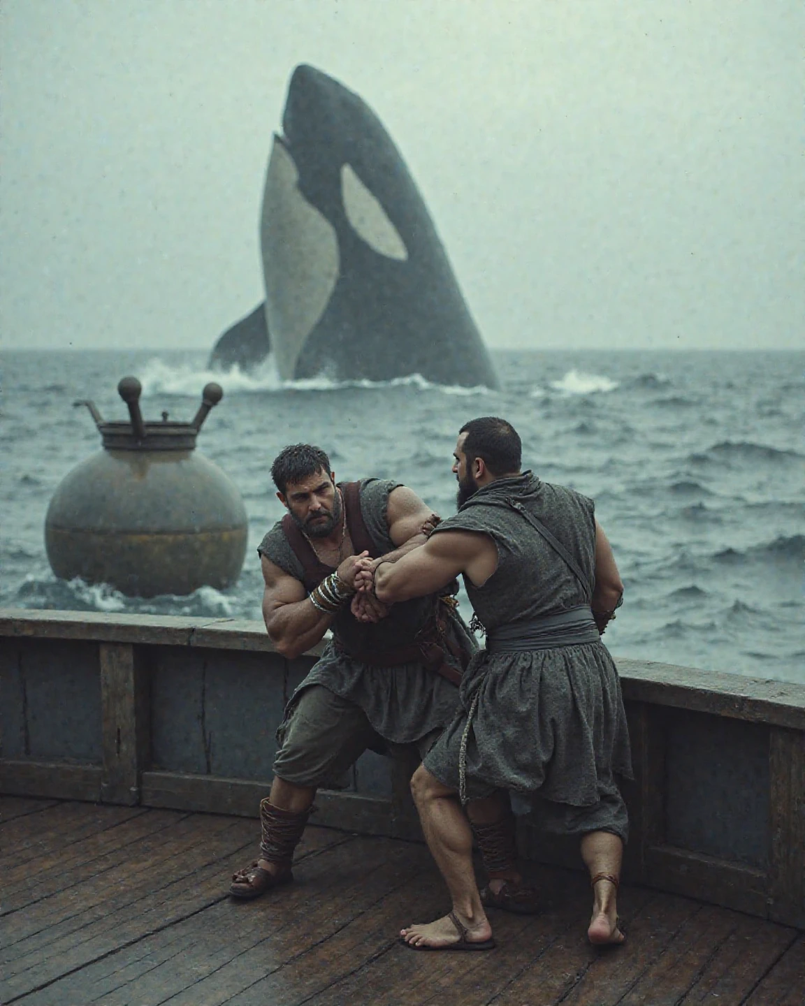 POPEYE THE SAILOR VS BLUTO. EVERYTHING FOR A WOMAN CALLED OLIVA. THE FIGHT BREAKS OUT IN THE LARGEST SEA IN THE WORLD