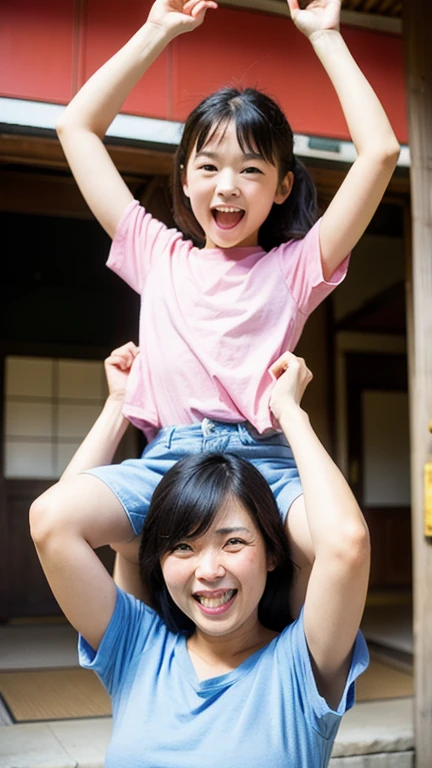 Short sleeve T-shirt、Glasses,Denim skirt,ponytail,Check skirt,High resolution、High resolution、in 8K、Real Live Action、生photographgraphy、Highest quality、masterpiece、超High resolution、生photograph、only、Beautiful poop、Tabletop、((Obscene content))、For adults、The charm of youth、absurdes、((((Primary school students))))、Japanese Girls、((8-year-old))、((Round face))、((Pretty face))、((Cute Face))、((((Embarrassed Laugh)))))、White skin、((Delicate folds))、Physical Examination of Adolescents、Small breasts、knees、 Thighs Thighs Thighs Thighs、alone、whole body、very nice、 (Realistic:1.37)、Photon Mapping、Realistic、Radio City、Physics-based only dulling、Depth of field rally background、photograph、(((Japanese Junior Idols)))、Sparkling eyes、Glossy Lips、Too bright natural light、Bright Sun、Too bright sunlight、(((((8-year-old)))))、(((Pussy)))、超High resolution,Cute Smile, Cinema Lighting,Quiet atmosphere、Beautiful poop細かいディテール,Highly detailed eyes and face、Ultra-wide angle shooting、kneeseling on one leg,Primary school students,Spread your legs,carrying a red school bag,toilet,Hold your crotch with your hands,Spread your legs,8-year-old,pee,toilet