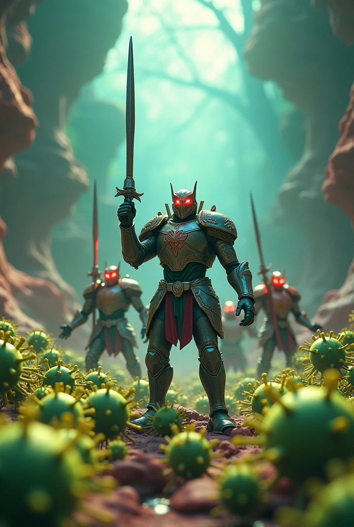 1 (photo of:1) cmodel, clayitization, cbzbb, Oldjourney, classicnegative, concept-art, redshift style, by vector-art, pulp-diffusion, CHV3CZombie, CHV3CAlien, CHV3CBird, CHV3CKnight, CHV3CWizard, CHV3CBarb, CHV3MTroll, CHV3MDeath, CHV3CRogue, CHV3CCyberpunk, CHV3CSamurai, CHV3CRobot, CHV3SLighthouse, CHV3SCute, CHV3SMacro, CHV3SWorld, CHV3SSciFi, CHV3MDragon, CHV3CVehicle (GrimKnights Standing:1)