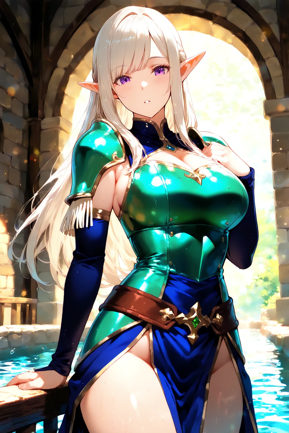 High Elf、Lady、dresansion、Training in progress、rotor in vagina、Climax endurance、A look of ecstasy、4K