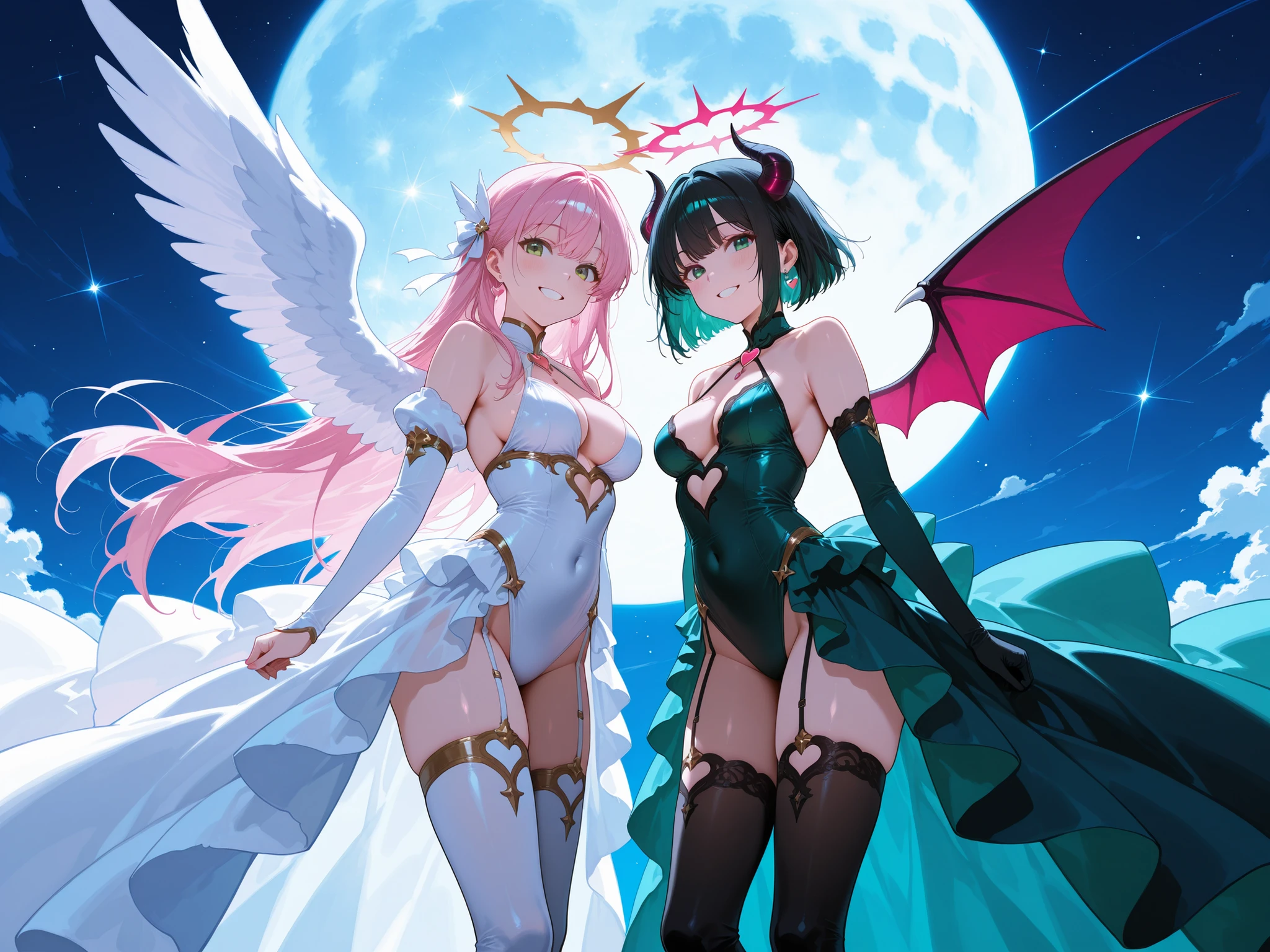 monstergirl, tall, Big boobs and big ass, obsessed, gentleness, Bania, Heterochromic skin, Majesty, stately, Camel toes, brutalist, Genre painting, style of anime, hyper HD, high detal, high high quality，Lewdness，obsessed，succubi，indecent behavior，好色的，