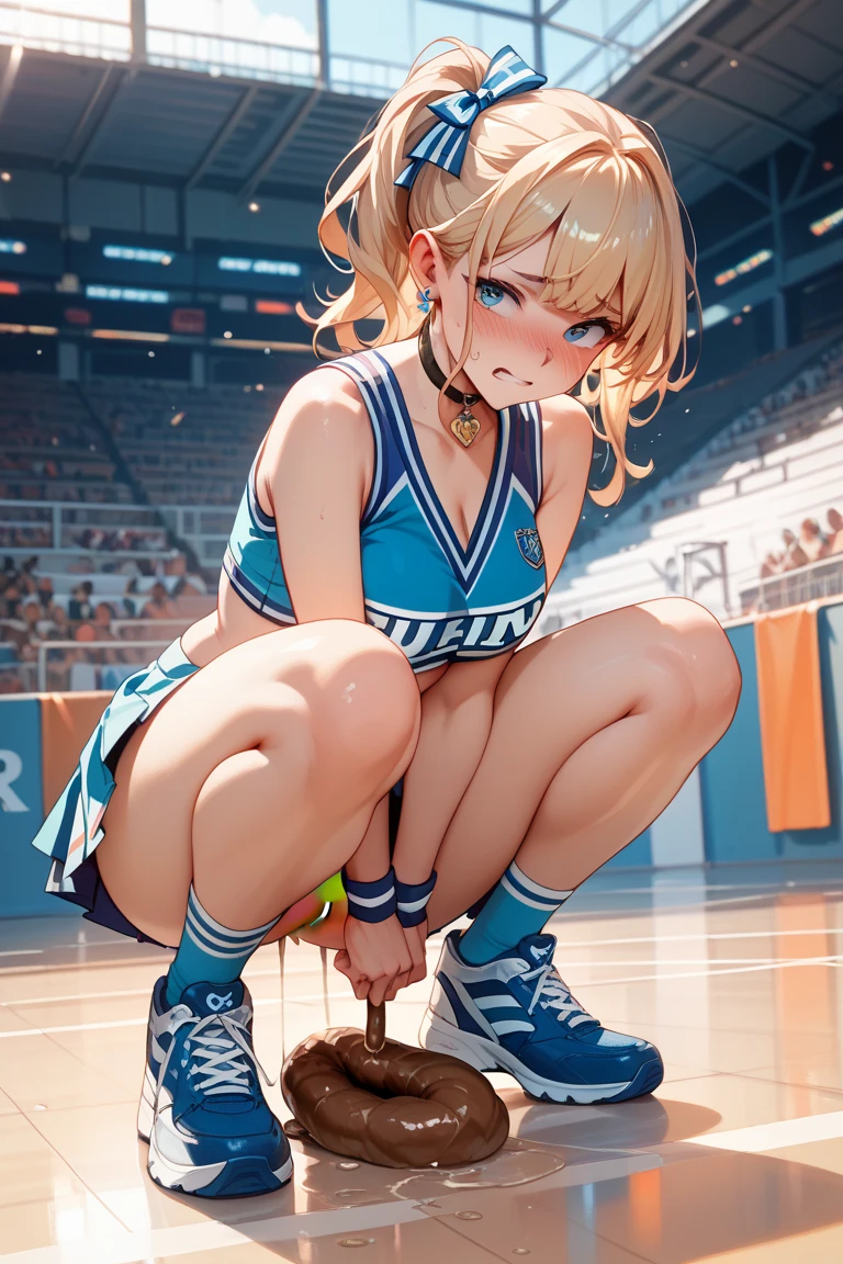 (masterpiece, best quality:1.2), <lora:rcg_kyoko-10:0.8>, <lora:concept_yamchapose-10:1>, solo, 1girl, kyoko \(rcg\), yamachapose, lying, on side, closed eyes, letterman jacket, red necktie, pleated skirt, kneehighs, blue sneakers