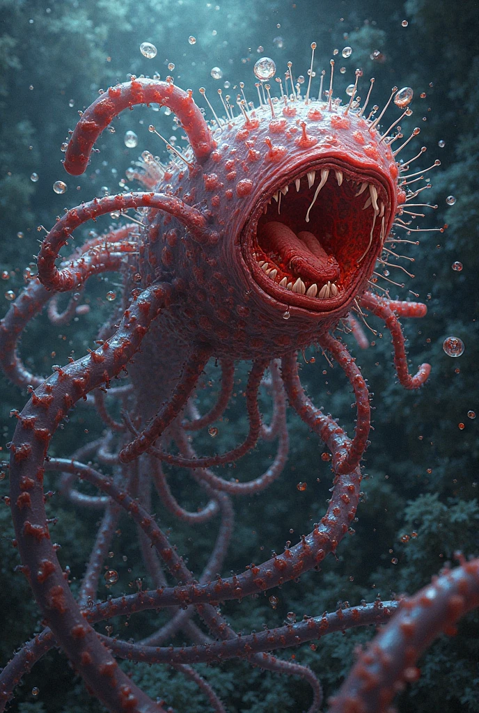 masterpiece, Blood, Trypophobia, fear, Giant Monster, End of the World