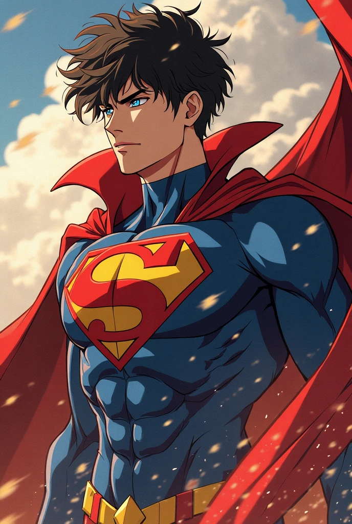 Superman in underwear ((best quality, 8K, Extremely detailed, masterpiece: 1.3)), 1 boy, No shirt, Glowing skin, Perfect body, 逼真阴影Perfect body, ("underwear,Big bulge ":1.2),(Dynamic poses:1.1), thigh , (Raised focus:1.2) ,Standing, Showing elegance and sophistication in clothing and gestures. Introducing a gentle, Atmospheric haze in the environment, Creates a soft light diffusion effect，Gives people a sense of superhuman aura and presence，（Red），（Red）