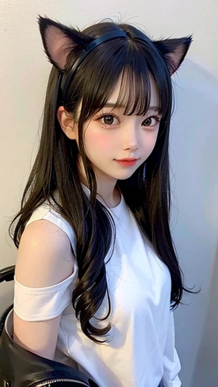 porch、Uniforms、Bright expression、Half bun 、A 14-year-old girl、Young, shiny, fair, and bright skin、best look、Natural brown hair,Dazzling highlights、Shiny Light Hair,、Extra long silky straight hair、Beautiful shiny bangs、Bangs、Sparkling crystal clear blue eyes、very beautiful、cute、Full bust、Dynamic poses