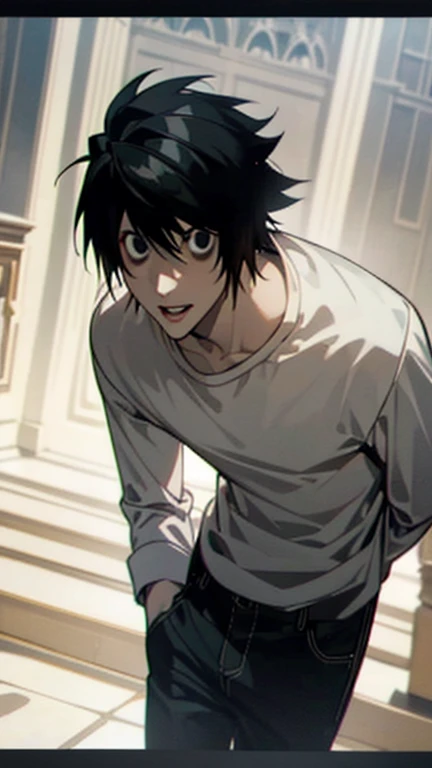 1 boy, man, perfect anatomy, mesmerizing black eyes, 8k resolution, (one person), (realism: 1.2), (masterpiece: 1.2), (cowboy frame: 1.2), dark romantic lighting, (high detail: 1.2), (detailed face: 1.2), (gradients), bright detailed eyes, (natural light: 1.2), solo, indoors, perfect lighting, perfect facial features, perfect angle, perfectly drawn eyes, man, skinny, serious expression