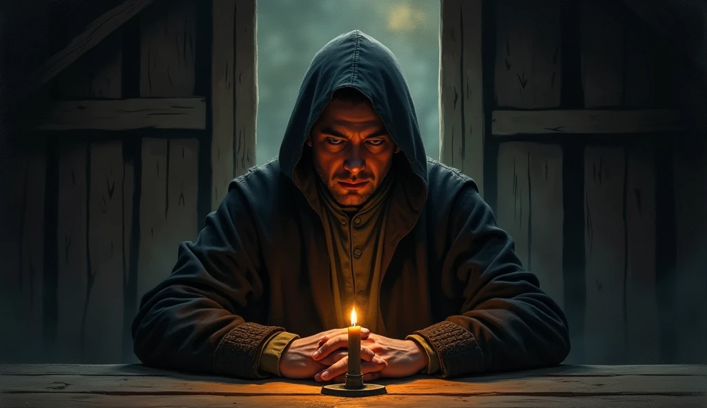 (extremely detailed 8k wallpaper),a medium shot photo of a fearful necromancer, intricate, high detail, dramatic