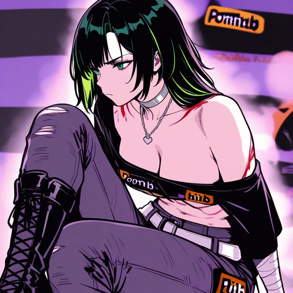 rebellious girl , short hair , with 2 molotovs in his hands , crazy and sensual look , punk clothing , detailed hands , detailed body , throw Molotov at the law ,