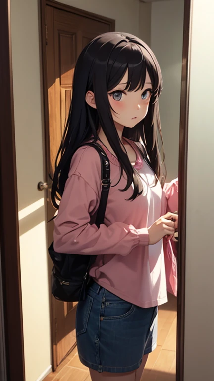 locker room,Change of clothes,In underwear,high school student,Women