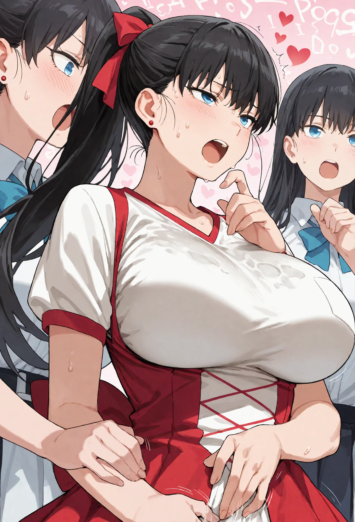 Pussy自分で広げて見せる少女、The inside of the vagina is clearly visible、I get money from men、((masterpiece,Highest quality:1.3,Highest qualityのイラスト)),Realistic,(18 year old beautiful girl),Long black hair,身長よりLong Hair、Hair length 2 meters、Long Hair,,Red 0 eyes,(Gorgeous big eyes),((very small head:1.3)),shy,((Very long body:1.2,skinny)),((Sunburn:1.2)),Burst breasts,skinny、anorexia、School uniforms that dig into、Overflowing breasts、Protruding nipples、belly button、Sweat,Glowing Skin,Slender body、Pussy、Man muscle、Pubic hair、sex、Erotic cross section、Ahegao、ahegao、Inverted nipples、超Inverted nipples、Inverted nipplesにペニスを挿入、Stick your fingers in your nipples