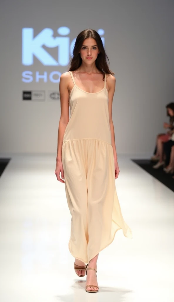Fashion show with beautiful clothes