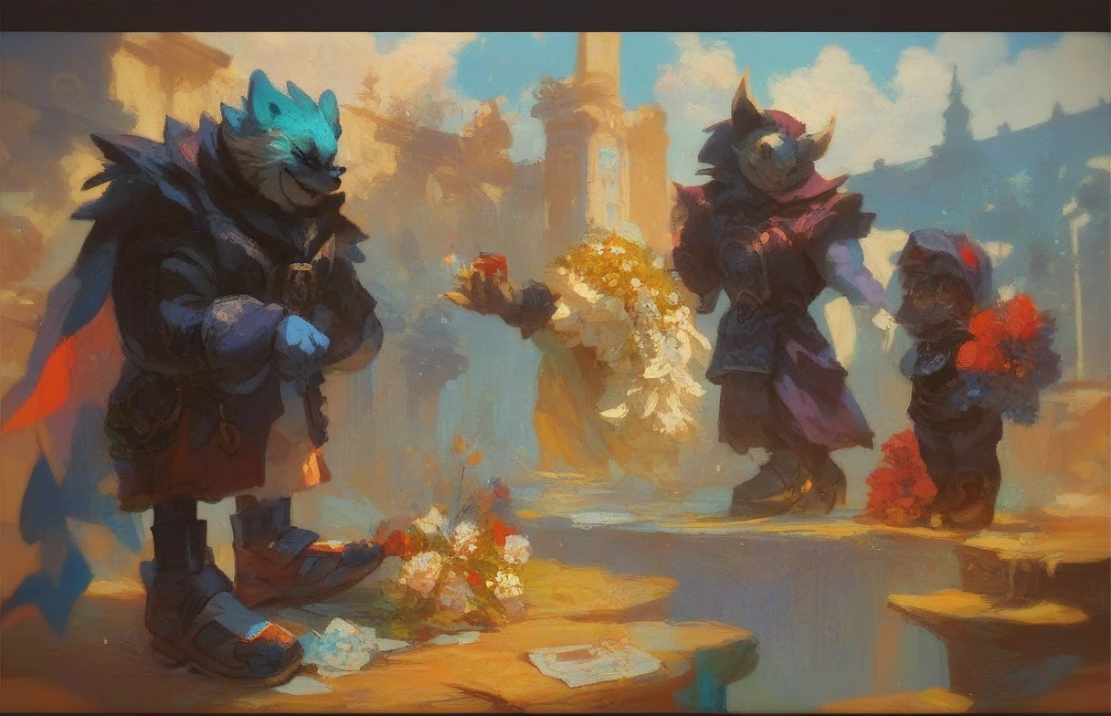 ((((fursuit)))),  ((((fursuit head)))),  ((((fursuiter)))), ((((fursuiting)))), (absurd res), ((ultra high resolution)), (((masterpiece quality))), ((isometric view)), ((breathtaking painstakingly detailed background)), ((impressive lighting)), ((sunset clouds)), ((floating hearts)), ((sparkles)), confetti, sunlight, ⫷|⫸ foxovh, sligarthetiger, cumbread, gammainks, seibear, lollipopcon, dizzyknight, greasymojo, xpray, roly, honovy, taran fiddler, kenket, riendonut, Bayard Wu, Thomas Benjamin Kennington, Duase, ⫷|⫸, jewelry, necklace, bracelet, earring, body accessory, ear accessory, arm accessory, neck accessory, (feet accessory), ⫷|⫸ (fuzzy furry body:1.6), (tall body), ((fur pattern)), ((exotic mammal)), (raised tail), slightly chubby anthro, (stunningly beautiful legs), (detailed face), (mature anthro:1.6), long ears,