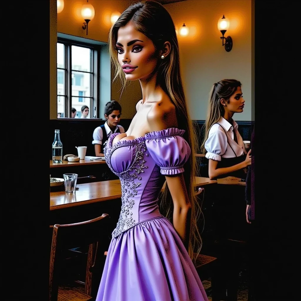 abigail,Masterpiece, best quality, ultra high res, (face focus:1.2), (photorealistic:1.4) , fit, tiny waist, smiling, blushing, pink cheeks, standing, model , tight corset, ( black victorian style dress, beautiful face, makeup:1.4), Chateau de Versailles, France, garden of versailles, flowers, modelshoot style, neutral expression, <lora:Abigail:0.1>