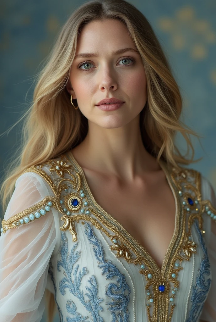 16 year old Lena Headey, ultra detailed face, ultra detailed blue eyes, long blonde hair, (queen dress), queen crown, (((masterpiece)))