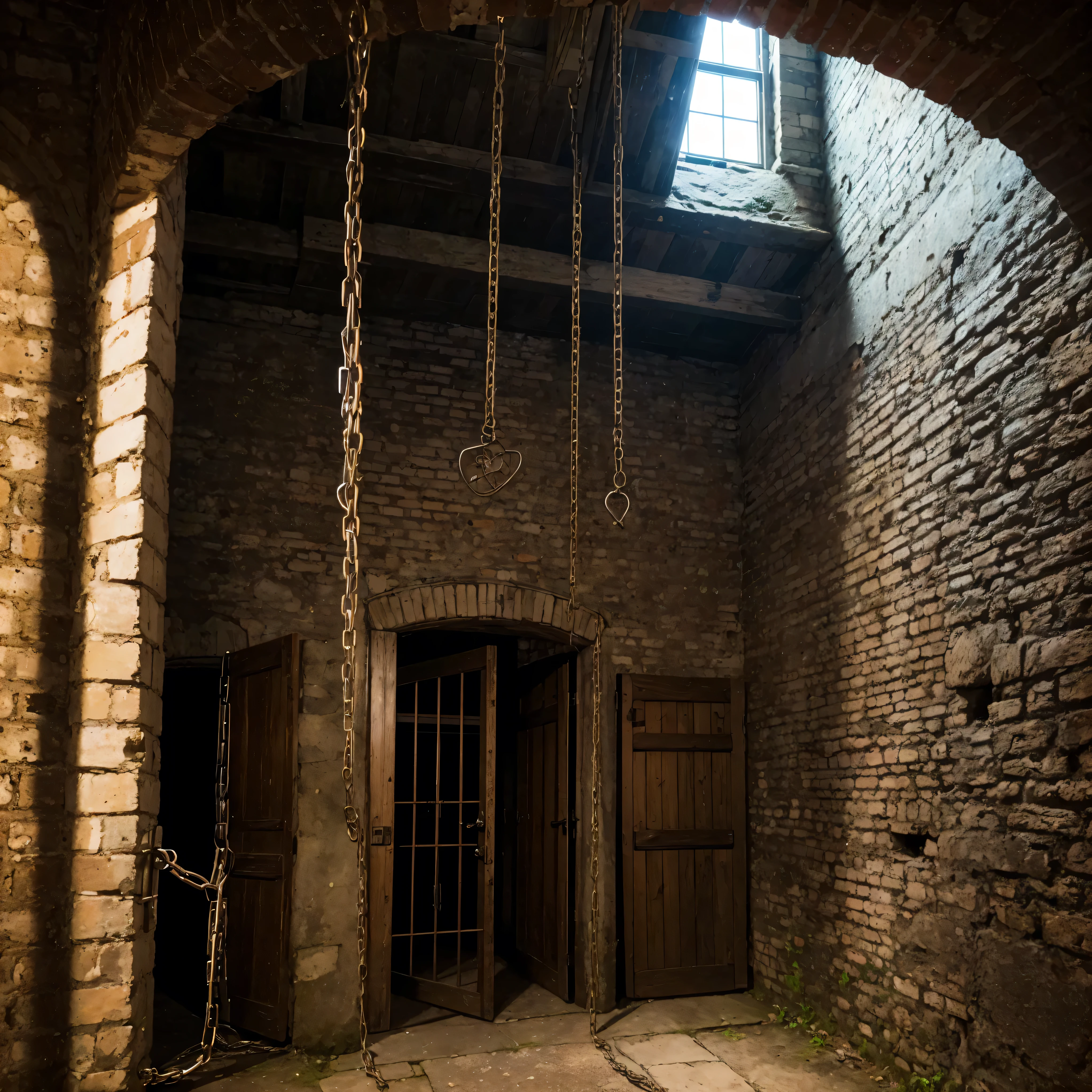 dungeon prison, chains, ghosts, haunted, slavery, jail, England, British