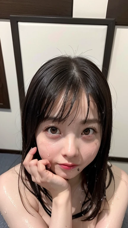 Cute Japanese Women Photos, Little Woman, 20-year-old, Beautiful and perfect face, brown, Beautiful Face, thin: 1.2,Dressed, (photo Realistic:1.4), (hyper Realistic:1.4), (Realistic:1.3),
(Smoother lighting:1.05), (Improving the quality of cinema lighting:0.9), 32k,
1 girl,20-year-oldの女の子, Realistic lighting, Backlight, The light shines on your face, Ray Tracing, (Bright light:1.2), (Improvement of quality:1.4),
(Highest quality Realistic textured skin:1.4), fine grain, Detailed face,
(tired, Sleepy and happy), (smile:0), Face close-up, T-Shirts,
(Accentuates body lines:1.1), (Enhances the beauty of skin texture:1.1)