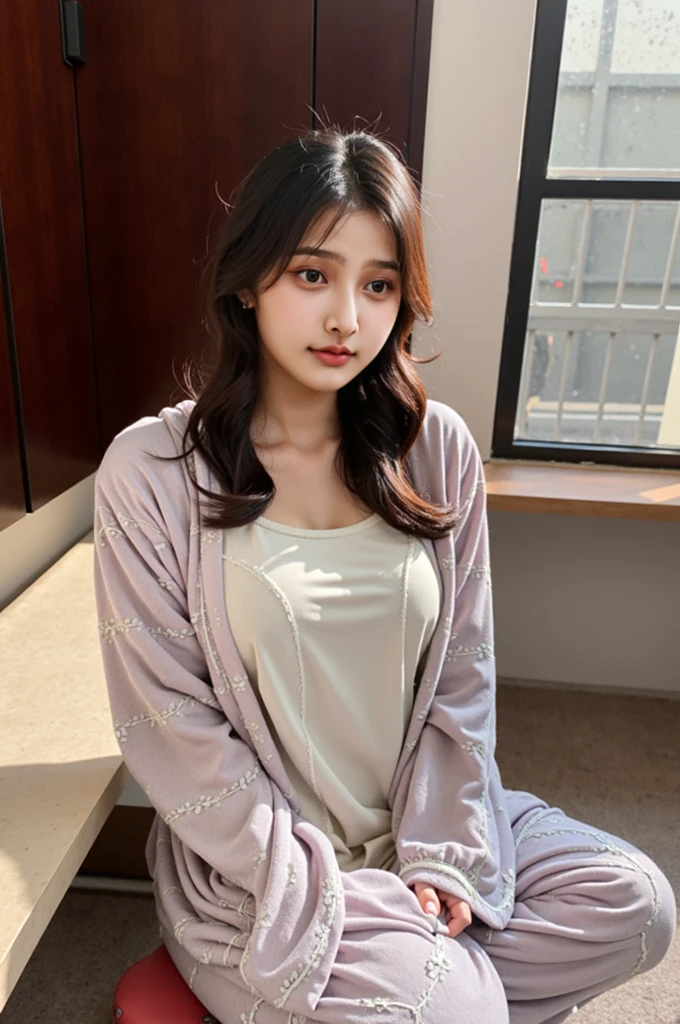 (((best quality))),(((ultra detailed))),(((masterpiece))),illustration,1girl,solo,slim,thin,small breasts,flat chest,serene,judo gym,pink judogi,fair skin,blush,confident,determined,vibrant,cheerful,petite frame,nimble movements,elegant posture,soft color,femininity,judo belt,dedication,skill,mat,smooth movements,precise,upright posture,firm grip,techniques,tranquility,respect,commanding,approachable,warm smile,passion,attire,demeanor,beauty,strength,grace,harmony,focus,art of judo,determined spirit