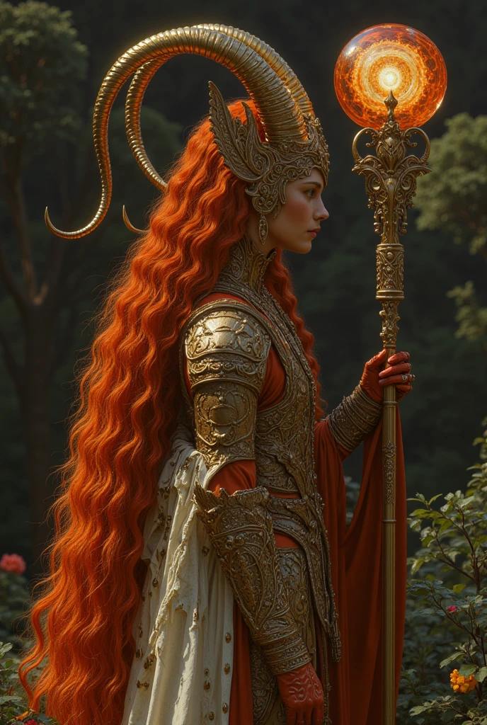 ((Beautiful Female Dryad queen with glowing pale skin, bright aquamarine eyes, ruby red lips, long pink hair flowing, wearing intricate regal looking leather and lace frock coat in gold and black and corset with thigh high stockings and tall riding boot, standing with arms folded under breasts, in ruined elven gazebo standing on a peak, foreboding looking dark mountain landscape with small crescent moon & wispy dark clouds in the background at night)), ((dynamic pose)), ((Subtle lighting)), ((Good Highlights)), ((Perfect Proportions)), (dynamic), (intricate), (complimentary colors), (Professional), (Award winning),