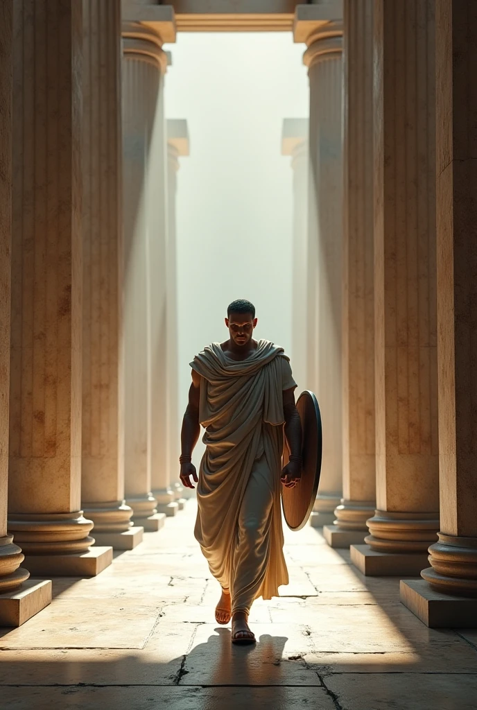 sad roman man