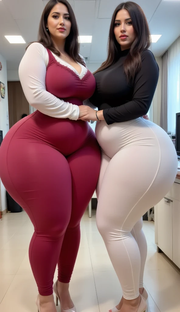 (A very beautiful young woman), (((red hair))), ((long eyelashes, with eyelash extension)), (brown eyes), eyes with black eyeliner, (clear smile), (((extremely white skin) )), (shiny, reflective, oily skin), (skin without blemishes), curvy body, (thin waist), ((thick, shapely thighs), (wide hips), ((big butt)), ((no clothes) )), ((((she is on her knees showing her ass)))), (((doggystyle))), (((extremely sexy pose))), (NSFW), ((wearing black cotton socks)), surrealism, stereogram, point of view, atmospheric perspective, hyperrealism, depth of field, (light reflection), (bright environment), (rear view), (dynamic angle), ((looking at viewer)), ((POV )), (in the living room), detailed, better quality and textured skin