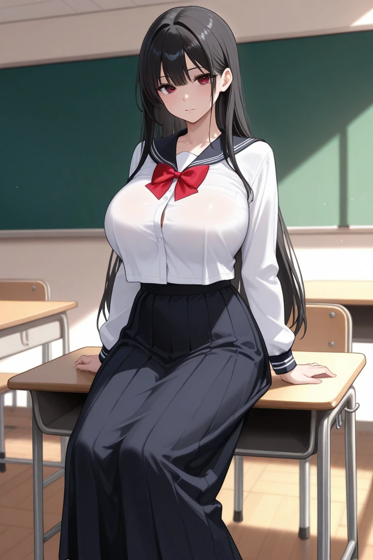 16 years old girl, big boobs, secretaria, sexy, flaco, Cintura diminuta, caderas grandes, semidesnudo, cabello negro, perfecto, llanto, bashful, sonrojarse, piernas abiertas, schoolwear