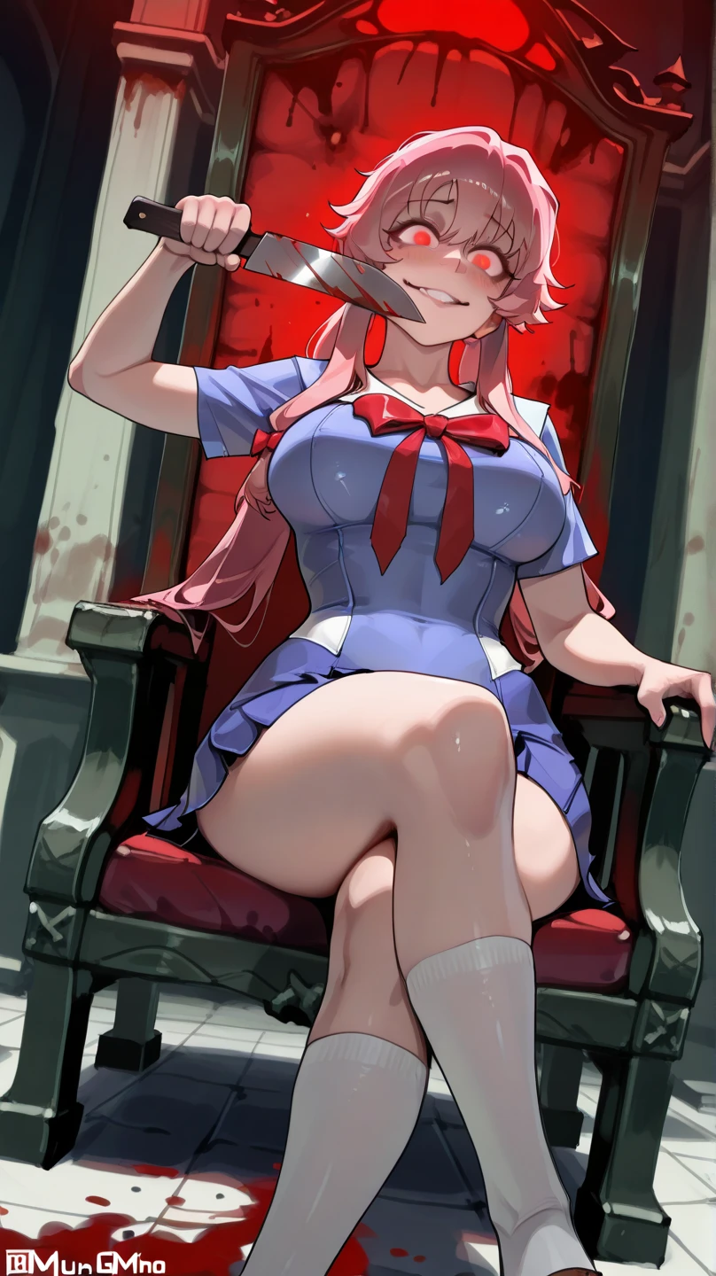 Full body image, front, One girl, 18-year-old, Mix 4, (32K, RAW Photos, Highest quality, masterpiece:1.2), (Anime-like, photoAnime-like:1.37), cute, カジュアルウェア, Short sleeve T-shirt,Shorts,Black knee socks, night, rain, Humidity, Professional Lighting, Photon Mapping, Radio City, Physically Based Rendering, Super Resolution, (Big Breasts:1.2), {{The biological weapon that had preyed on the younger sister took her place and reunited with the older brother, The rebellious little sister has become the obedient little sister}}, Girl Skull, whole body, NSFW