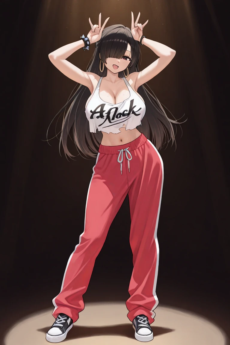 ((((best quality))), (((ultra detailed))), (((masterpiece))), illustration,(Magazine cover-style illustration of a fashionable ((latina woman)) in a vibrant outfit), posing in front of a colorful and dynamic background. She has a confident expression and is holding a statement accessory, The text on the cover should be bold and attention-grabbing, with the title of the magazine and a catchy headline. The overall style should be modern and trendy, with a focus on fashion and lifestyle),
wall paper,crowds,fashion,Lipstick,ray tracing,depth of field, street,in public,day
1girl,solo,looking at viewer, glossy skin, contrapposto, navel, midriff, necklace, female focus,model,medium breasts, ,street,in public, semi transparent ultrathin white shirt unbuttoned, school uniform, black knee high tights,black short miniskirt, arms crossed,
cool, see-through, school uniform,jitome,
,underboob,((floating curly hair, black colo hair, tanned skin)), sexy ,fine fabric emphasis, dynamic pose, negative space:0.35, realistic:1.33,