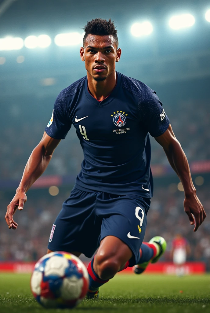 Kilian MBAPPÉ with the national team jersey