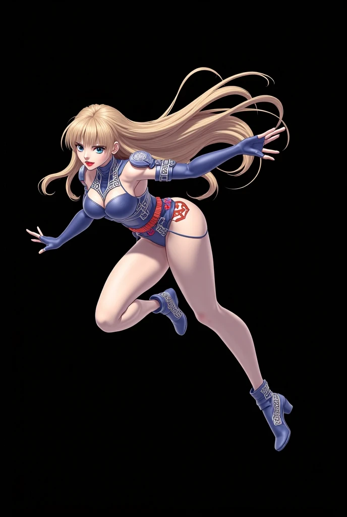 Blonde twin-tailed Japanese girl、Female Combatant、Close-up of a girl in a red leotard、Red shiny leotard、White panties、Black fishnet stockings、Black shiny boots、Saiyan Girl, wonderful, Nano Girl, Female body type, Inspired by Hiromu Arakawa, Anime Manga Robot!! Anime Girls, Fubuki, Full Body Suit, by Hiromu Arakawa、wonderful, silk, Beautiful and attractive anime , Anime Girls of the future, tears,Drooling,Pee,Sweat,Tongue out,incontinence,Peeing、Estrus、Eyes wide open,Estrus,Blushing,Nipples are erect,Face is hot、Lust、incontinence、Armpit Hair、pubic hair、Nipples are erect、One sword and two cuts、Doomsday Demon、Red lips、Red tongue、Sticking out tongue