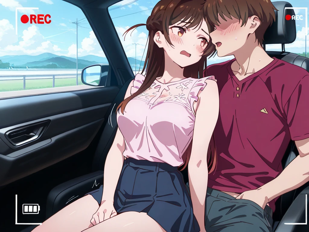 (( 1 girl and 1 boy)) ((good generation)) ((good quality)) ((no errors following all steps)(( hair color variation)) ((hot and naughty)) ((Nice body)) ((small tits)) ((tight, hairless vagina)) ((Nude)) ((speech bubbles)) ((people watching)) ((POV from the back seats)) Brown-haired teacher raping his star student on his desk, opening his student's legs to put his penis in her vagina and filling it with semen while the whole class watches.