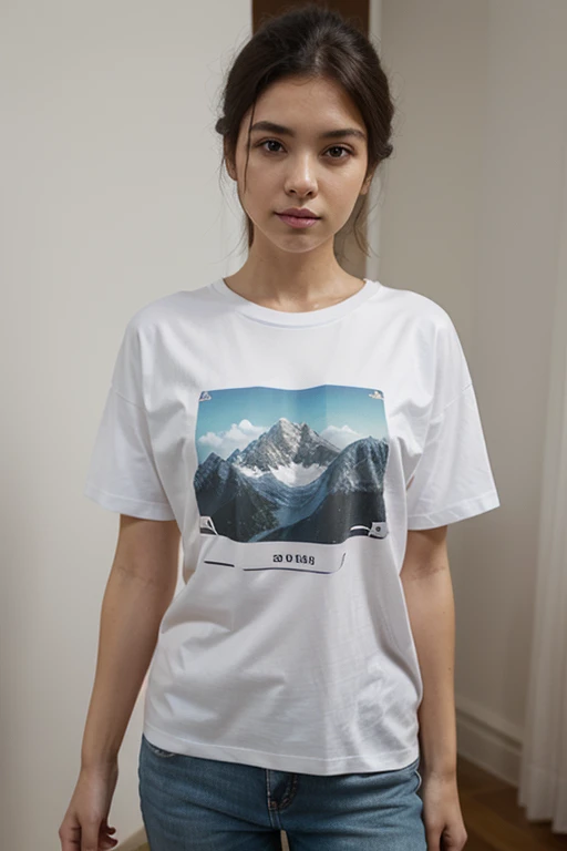 Simple t shirt design for art club with maximum 2 to 3 colors