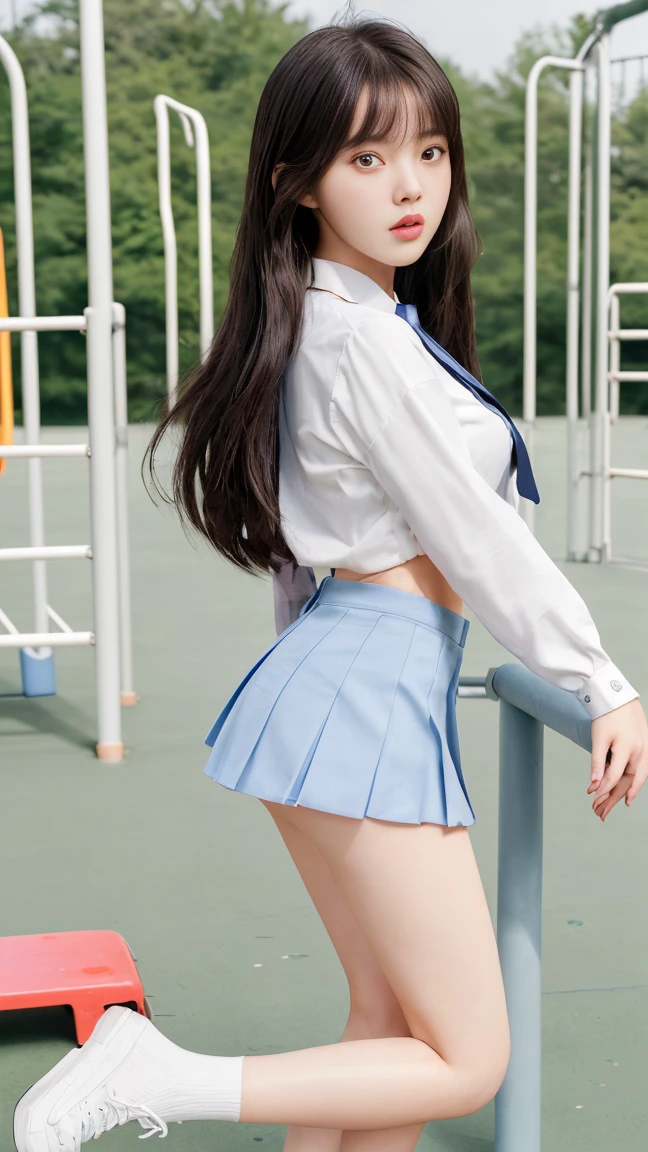 (Masterpiece, BestQuality:1.3), (ultra detailed 8k cg:1.2), (hyperrealistic:1.35), (Photorealistic:1.45), (realistic:1.4), COWBOY SHOT, (view back:1.2), (from back:1.4),
1 beautiful Japanese girl, 19 years old, supermodel, Japanese Idol, (smile), Large Breasts, Sweat skin,
(Bunny girl outfit Uniform:1.1), Pussy, anal, (LEAN FORWARD:1.4), (standing:1.1), (cum on Ass), (Pussy Juice:1.2),
at street,