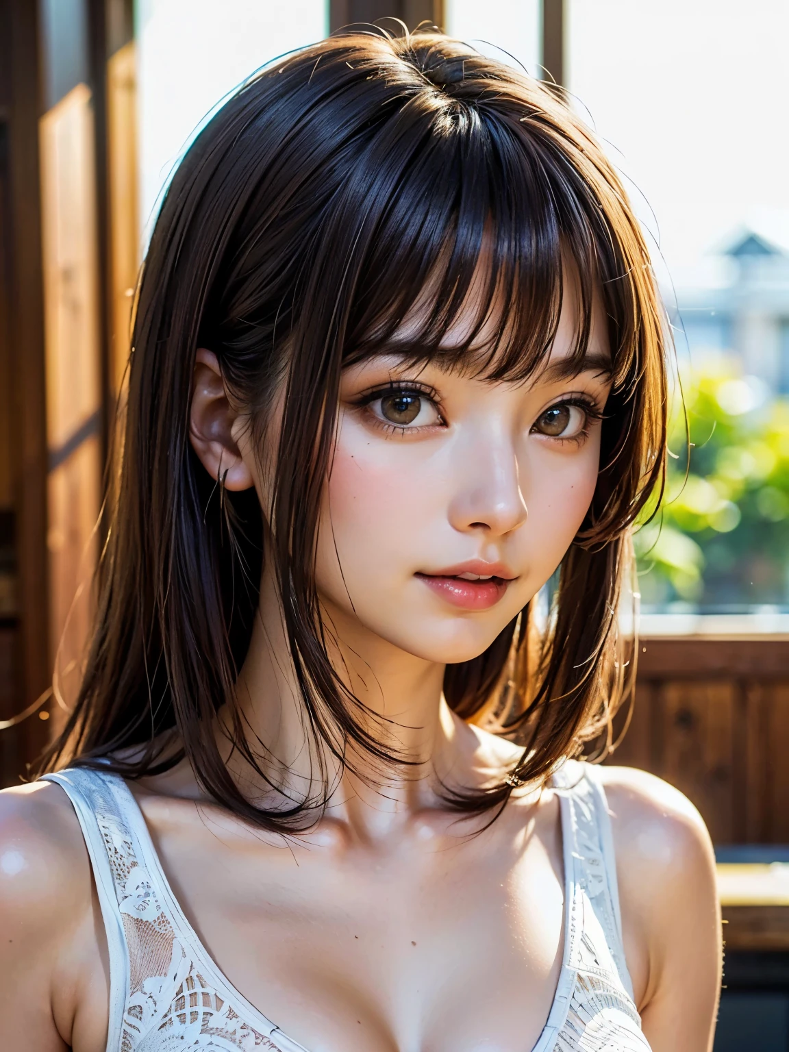 masterpiece , Highest quality , detailed , Mature Woman