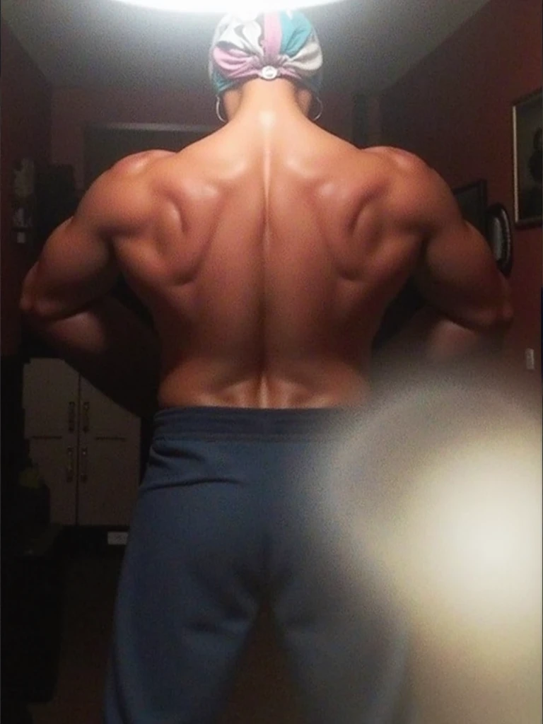 ((Melhor qualidade)), ((obra de arte)), (detalhado), rosto perfeito, asian man, mostrando sua bunda grande, wearing tight jeans