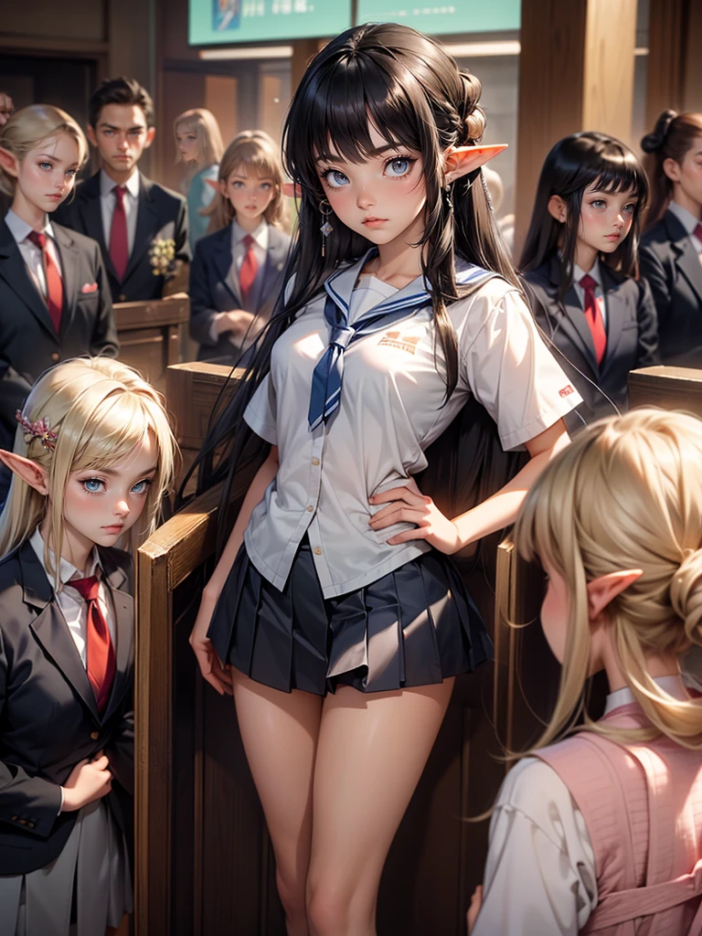 Plusieurs filles nues NSFW