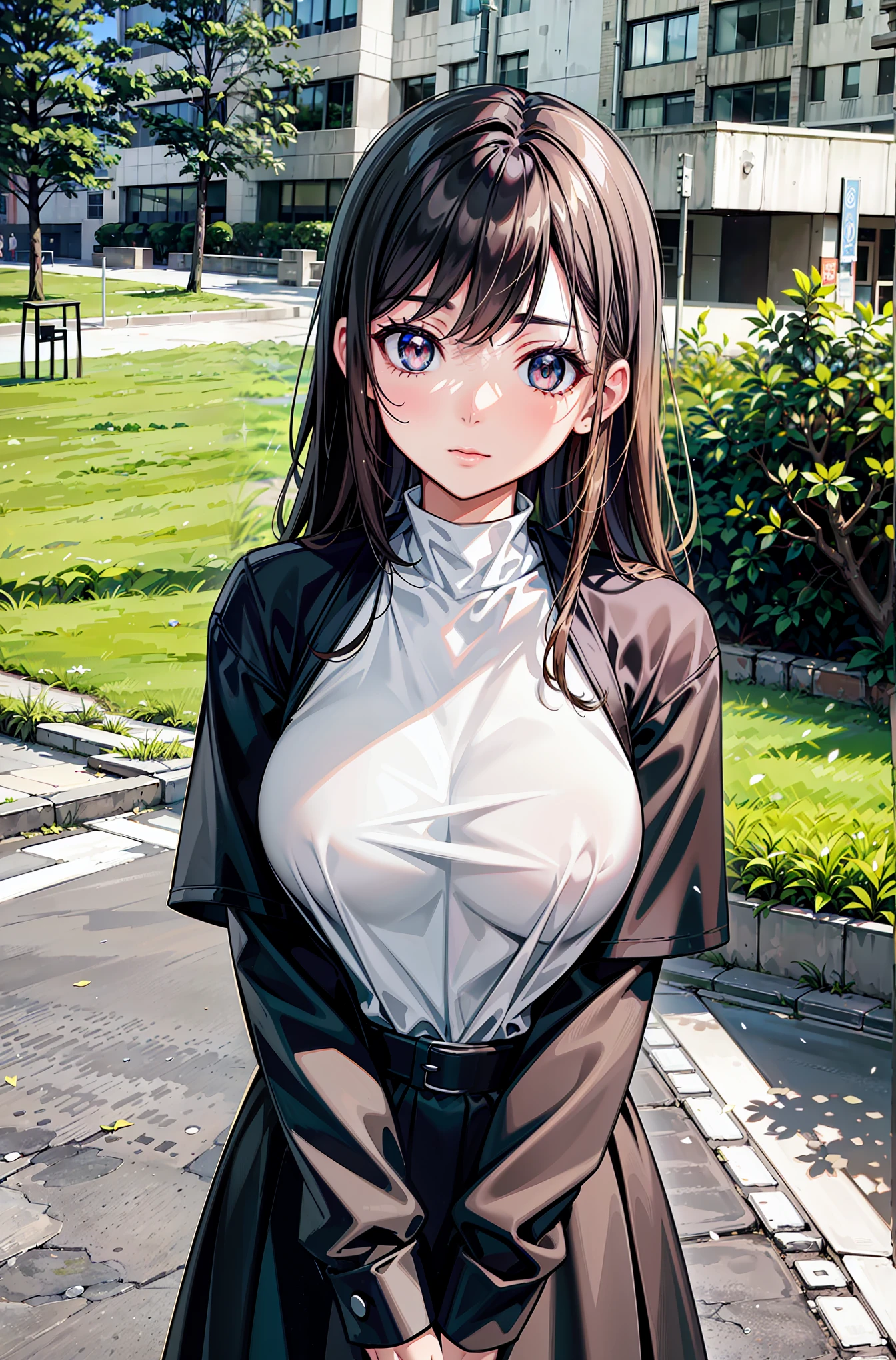 A girl with big tits



