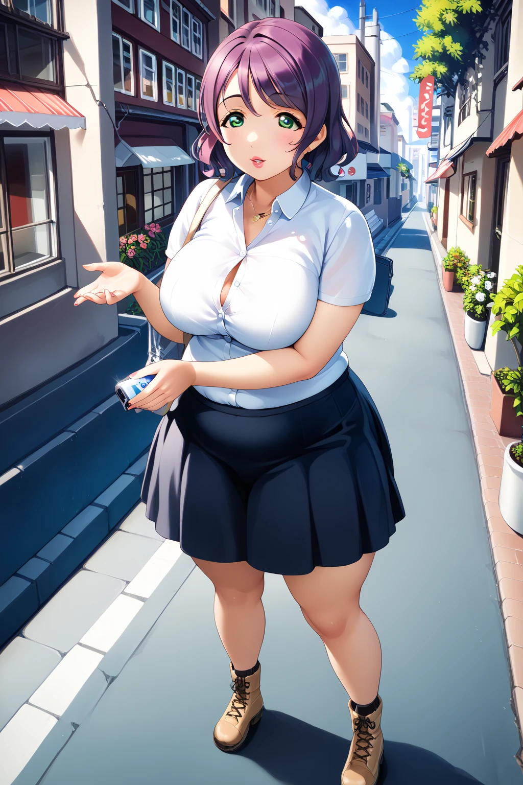 seductive japanese woman,plump body,cum in pussy,long black skirt,blushed and smile,sweaty,at midnight,sleeveless sweater,black hair,night sky,at pub,large breasts,humid,at public park,highheel pumps,public indecency,