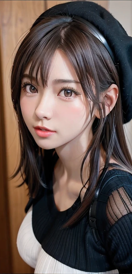 ((Japan women))、hightquality、Glossy glossy skin、((glistning skin))、Lush bust、((masterpiece、top-quality、ultra-detailliert、Film Light、intricate-detail、hight resolution、ighly detailed))