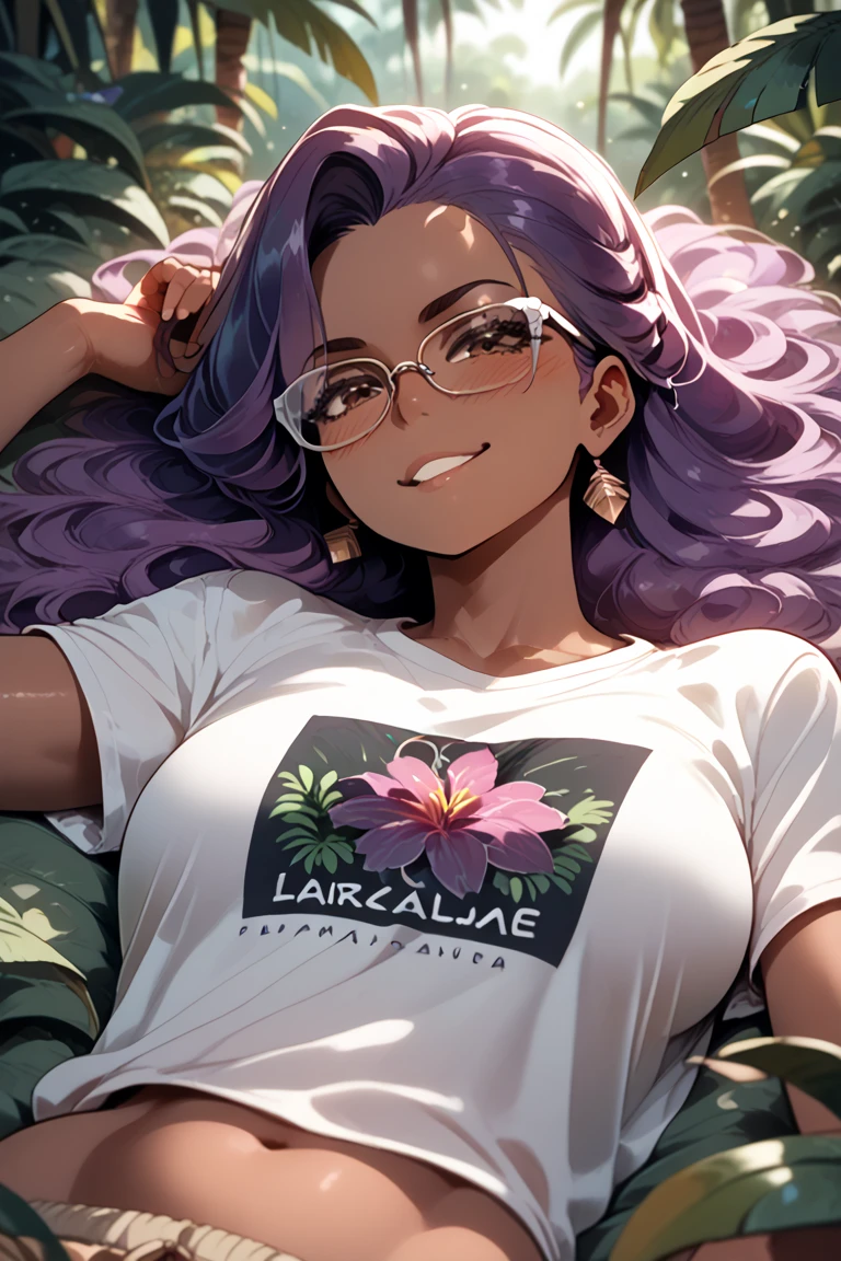 Background, mixed-language_SMS, Japanese letters in graffit, (beautiful and clear background:1.2),, fantastic paintings ,graffit style, olhos altamente detalhados , a white t-shir, cannabis print, Flowers, Peonies, Machi, marijuana tattoo, Loving, Eroquesis, bust, bikini of, steeply, stylishly, fashionably, ultra detailed hair, Masterpiece, Best Quality, hig quality, high-resolution, detail enhancement, ((most beautiful image in the world)), Masterpiece, Best Quality, hig quality, high-resolution, detail enhancement, ((most beautiful image ), light lavender hair, Mint hair, Shiny degraded hair, t-shirt stampa flores, wearing jeans,, art by stjepan sejic, art by j scott campbell, art by guillem march, art by citemer liu, 4k, High Resolution, comic book character, comic, high quality detailed, style of ::2.0 comix illustration style,tatoon style, hig quality, high-resolution, detail enhancement, 8K, HD, Best Quality, hig quality, high-resolution, detail enhancement, 8K, HDR, Sharp focus, Ultra Detailed, Perfect lighting, Curvy Body, Lush breasts, Curvy hips, Chic, big ass