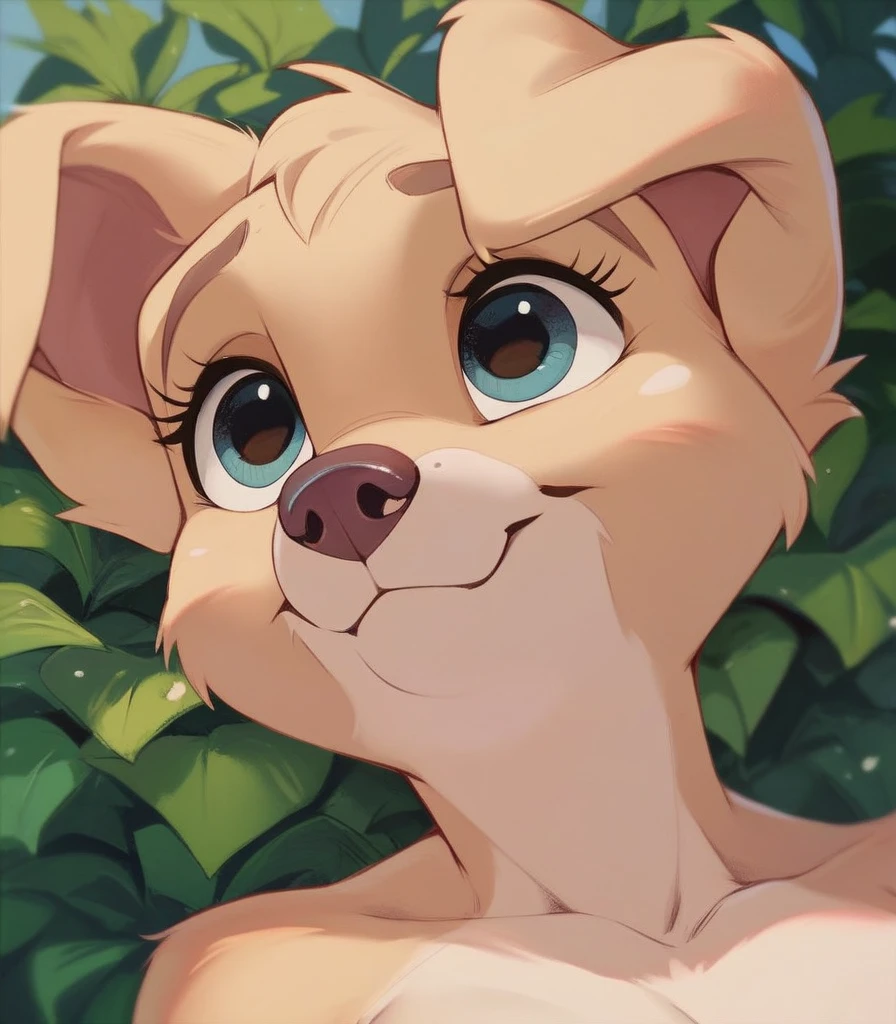 duo, score_9,score_8_up,score_7_up, Nala from the lion king, Anthro, adult female lioness, blue eyes, yellow sclera, naked, curvy, outdoors, in tall grass, in the African Savanna, she is on her back, legs spread, ahegao, pov missionary position sex, pov viewer is fucking her pussy, human viewer