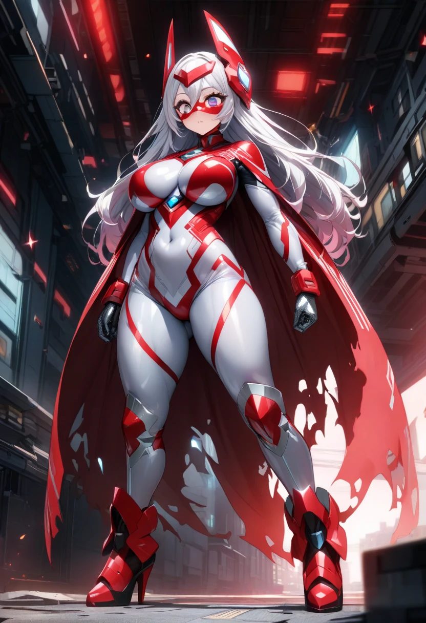 [(white background:1.5)::5], (bottle bottom:0.9), masterpiece,(full body:1.2),(masterpiece, ultra high res, 16k uhd, high quality),1girl, red suit, huge chest, full body, smirk,perfect face, full body suit