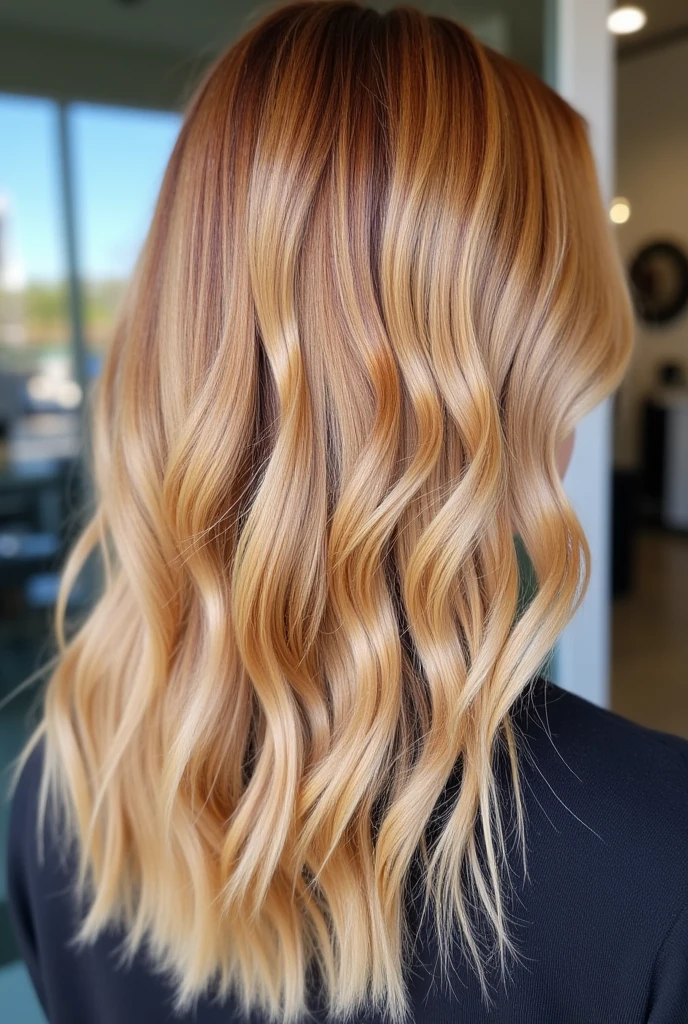 Heder image for a blog, which is about wavy hair. The name is Blogs is: "Take it Wavy", the subtitle: "With Por / 2a-b / Happy. The website is in blue/Green.
