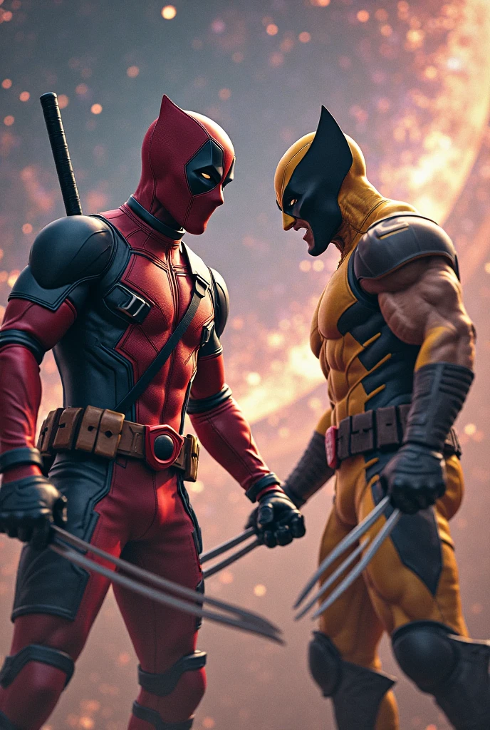 Deadpool Fight Wolverine