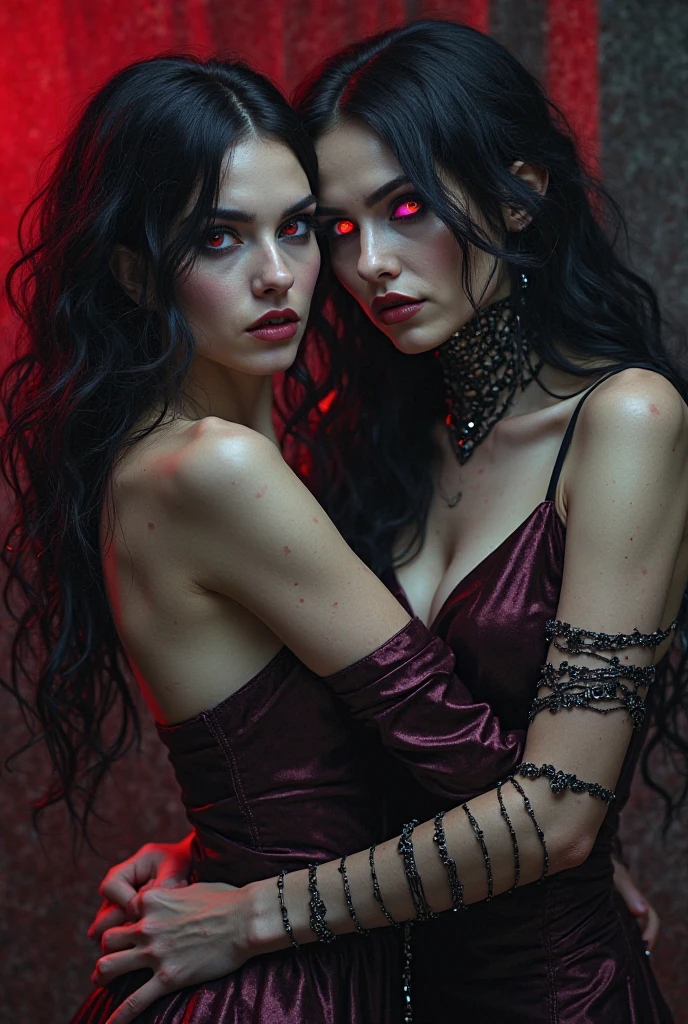realisitic, Black Costume, dark shaped eyes, long black hair, Symmetrical and delicate face, toned body, sports practitioner, Youngh, low height, elegant and serene, dress with slit, discret smile